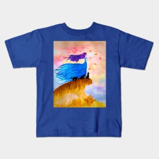 Nymph of Wind Kids T-Shirt